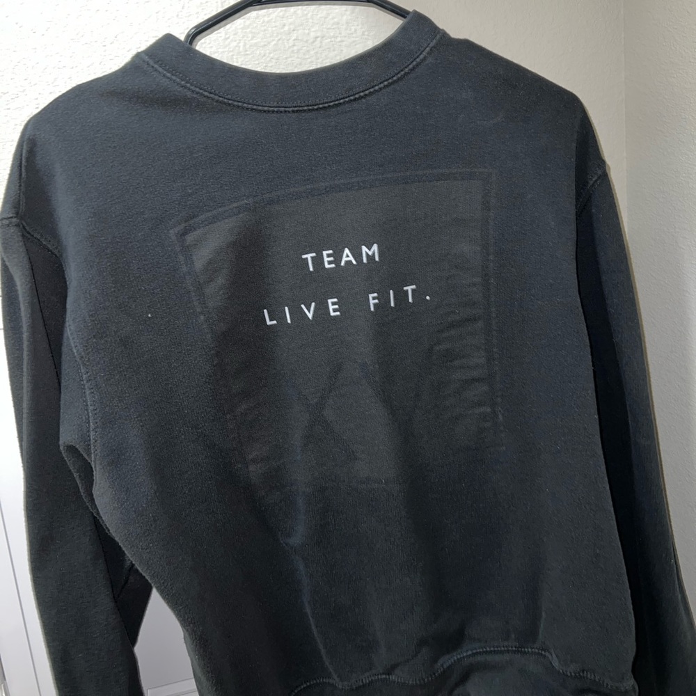 LiveFit crew neck sweatshirt